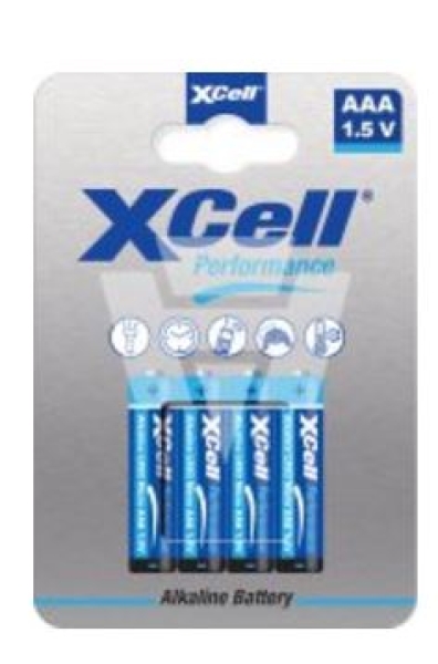 115354 Batterie XCell-Performance AAA LR03 4 Stück